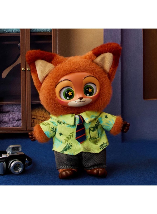 minisopuru Miniso Zootopia Series Blind Box Disney Vinyl Plush Pendant and Keychain Mystery Blindbox. - Image 3
